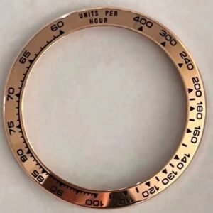 Rolex Daytona Watch Bezel 18K Solid Rose Gold High Quality Watch Parts Replacement