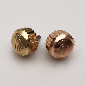 Rolex Daytona 18K Solid Gold Watch Crown For High Quality Watch Parts Replacement