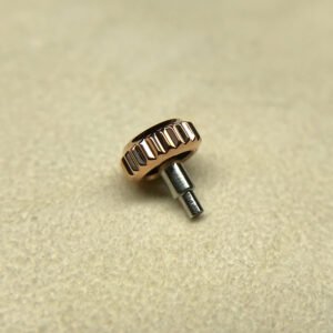 Rolex Datejust Watch Crown For 126231 /126331 Rose Gold Color 6.03mm High Quality Watch Parts Replacement