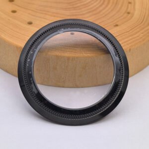 Rolex Daytona 4130 and 4131 Watches PVD Black Color Transparent Watch Case Back High Quality Watch Parts Replacement