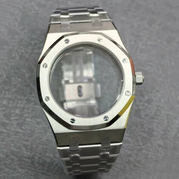 Audemars Piguet AP 15202 Watch Case Fit Cal.2121 Movement Custom CNC High Quality Watch Parts Replacement