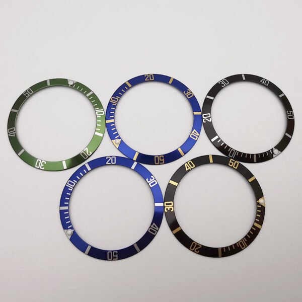 Vintage Rolex Submariner 16610 Aluminium Watch Bezel High Quality Watch Parts Replacement