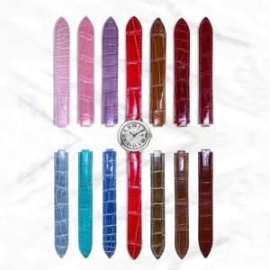 Cartier BALLON BLEU TANK PASHA RONDE MUST Watches Genuine Alligator Watch Strap High Quality Watch Parts Replacement
