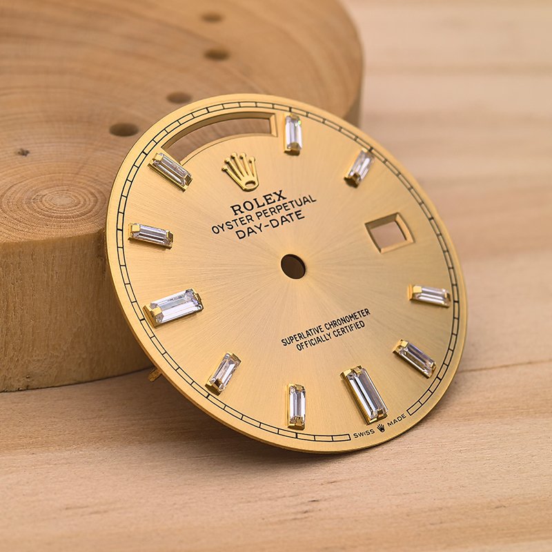 Champagne Watch Dial for Rolex Day-Date 228238-0005 1-800×800