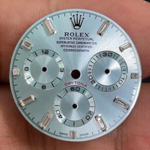 Rolex Daytona Ice Blue Watch Dial for 116519 fits to 4130 movement High Quality Watch Parts Replacement
