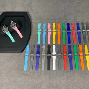 Richard Mille RM 004 / Richard Mille RM 38 / Richard Mille RM 23 Fluorine Rubber Watch Strap High Quality Watch Parts Replacement