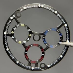 Rolex Daytona Hollow Watch Dial for Cal.4130 Movement Remould High Quality Watch Parts Replacement