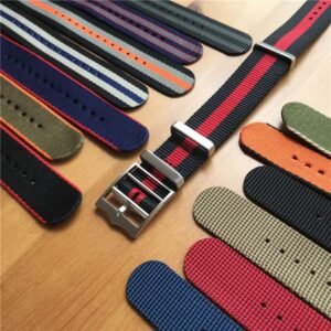 Tudor Nylon Watch Band For Black Bay 43mm Automatic Mechanical Watch High Quality Watch Parts Replacement