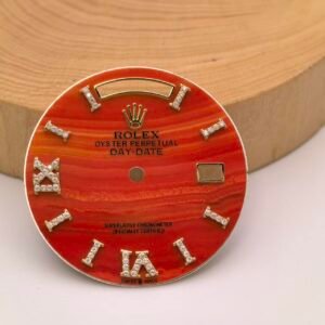 Rolex Day Date Carnelian Stone 36MM Watch Dial for 128238 Fit to 3255 Movement High Quality Watch Parts Replacement