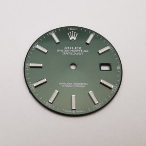 Rolex Datejust Green 41mm Watch Dial For 126334, Fits to 3235 High Quality Watch Parts Replacement
