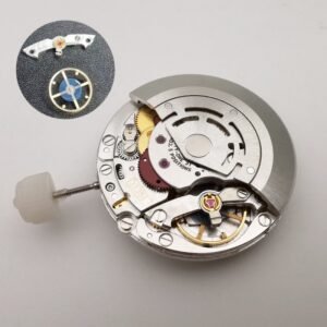 Rolex VSF Dandong 3135 Movement Modified with Original Rolex 3135 Blue Spring Balance and Balance Bridge High Quality Watch Parts Replacement