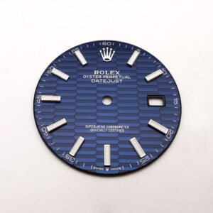 Rolex Datejust Blue wave Watch Dial For 41mm 126334, Fits to 3235 Movement High Quality Watch Parts Replacement
