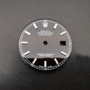 Rolex Datejust Black 36mm Watch Dial For 116234 Fits to 3135 Movement High Quality Watch Parts Replacement