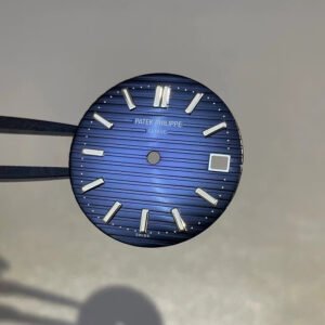 Patek Philippe Blue Watch Dial For Nautalus 5811 Watches High Quality Watch Parts Replacement