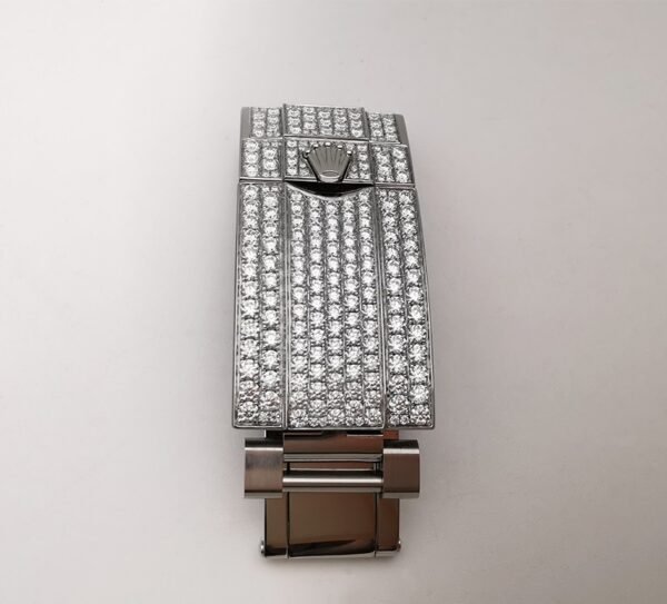 Rolex Daytona Watch Clasp Buckle Moissanite Diamond Setting Customized High Quality Watch Parts Replacement
