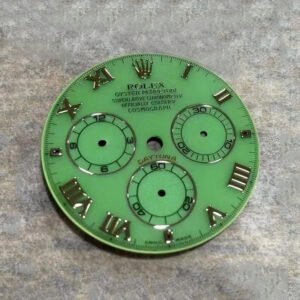 Rolex Daytona Green Beauty Watch Dial Watches Fit 4130 Movement High Quality Watch Parts Replacement
