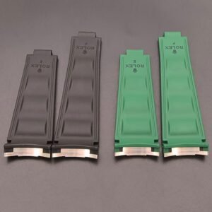 Rolex Submariner 116610LN 116610LV 20mm Rubber Strap High Quality Watch Parts Replacement