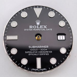 Rolex Submariner Watch Dial Green Luminous For Vintage 16610LV Fit Cal. 3135 Movement High Quality Watch Parts Replacement