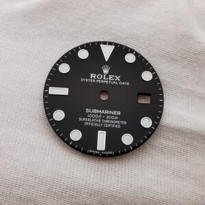 Rolex Submariner Blue Luminous 40mm Watch Dial For 116610LN Fit Cal. 3135 Movement High Quality Watch Parts Replacement