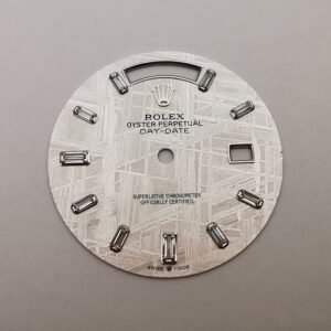 Rolex Day-Date Meteorite Watch Dial For 40mm Rolex Day-Date Cal. 3255 Movement High Quality Watch Parts Replacement