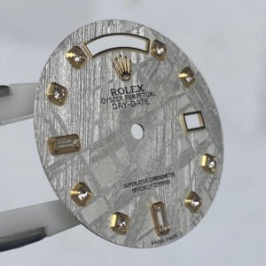 Rolex Day-Date Meteorite Watch Dial for Rolex Day-Date 18238 118238 18038 Cal.3055 Cal.3155 High Quality Watch Parts Replacement