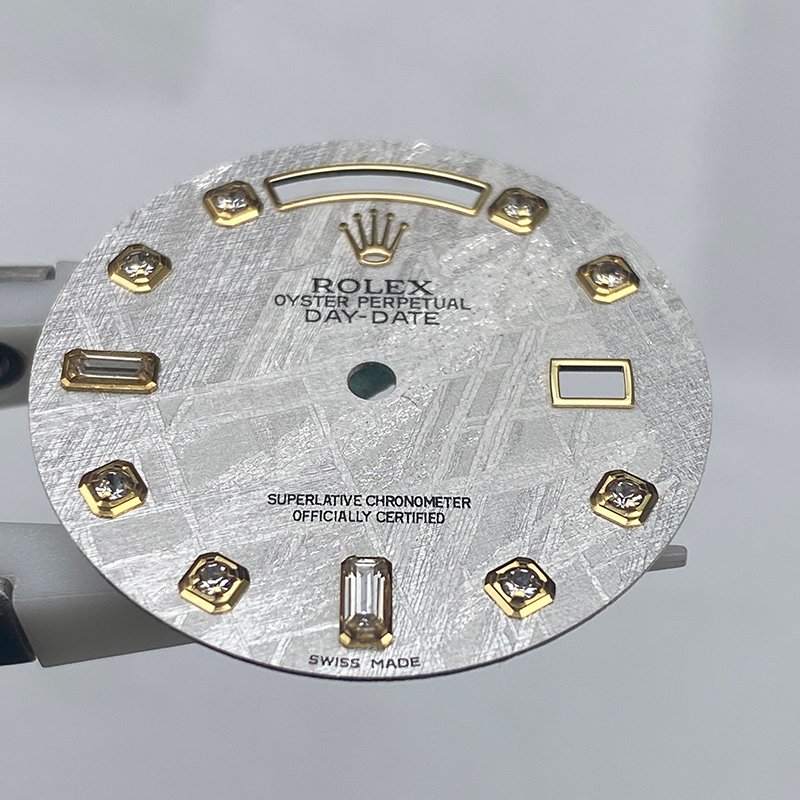 Meteorite Watch Dial for Rolex Day-Date 18038 3-800×800