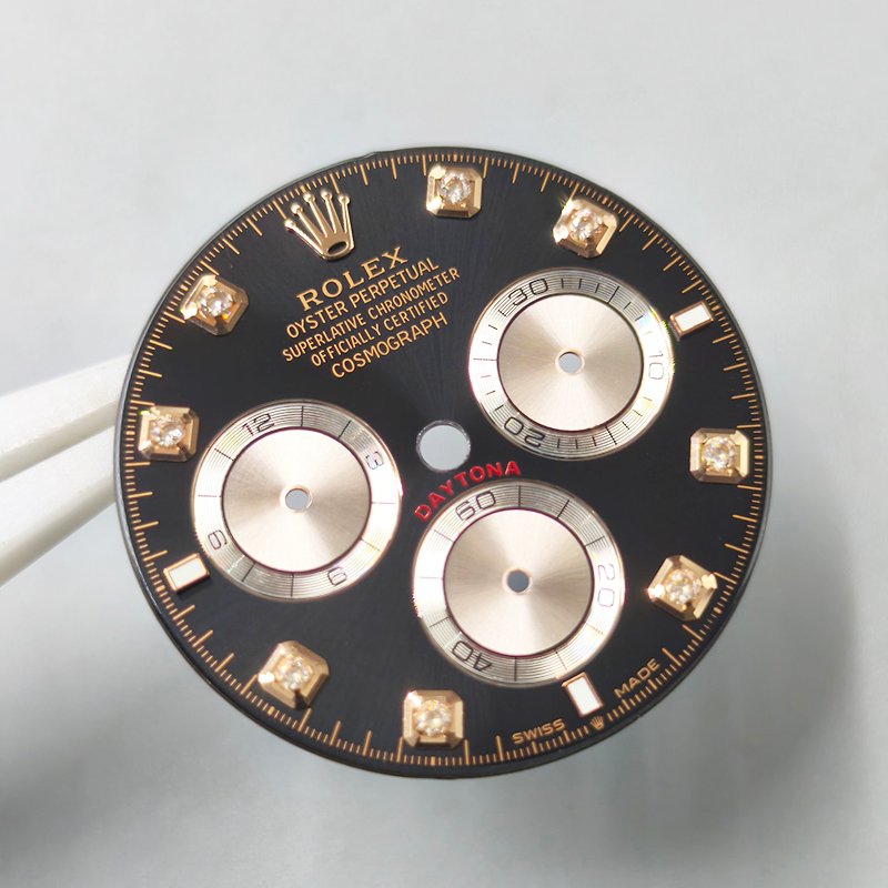 Rose Gold Index Watch Dial For Rolex Daytona 126515 B-800x800