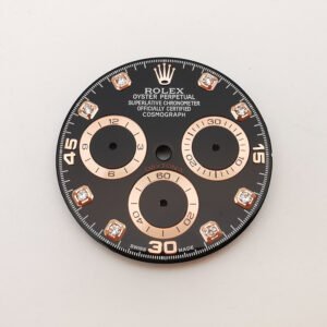 Rolex Daytona Rose Gold Watch Dial for Rolex Daytona 116515ln-0057 Fit 4130 Movement High Quality Watch Parts Replacement