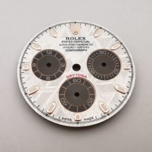 Rolex Daytona Meteorite Watch Dial Rose Gold Color For Rolex Daytona Fit to 4130 Movement High Quality Watch Parts Replacement
