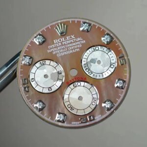 Rolex Daytona Tahiti Mother of Pearl Watch Dial for Rolex Daytona 116509-0044 Fit 4130 Movement High Quality Watch Parts Replacement