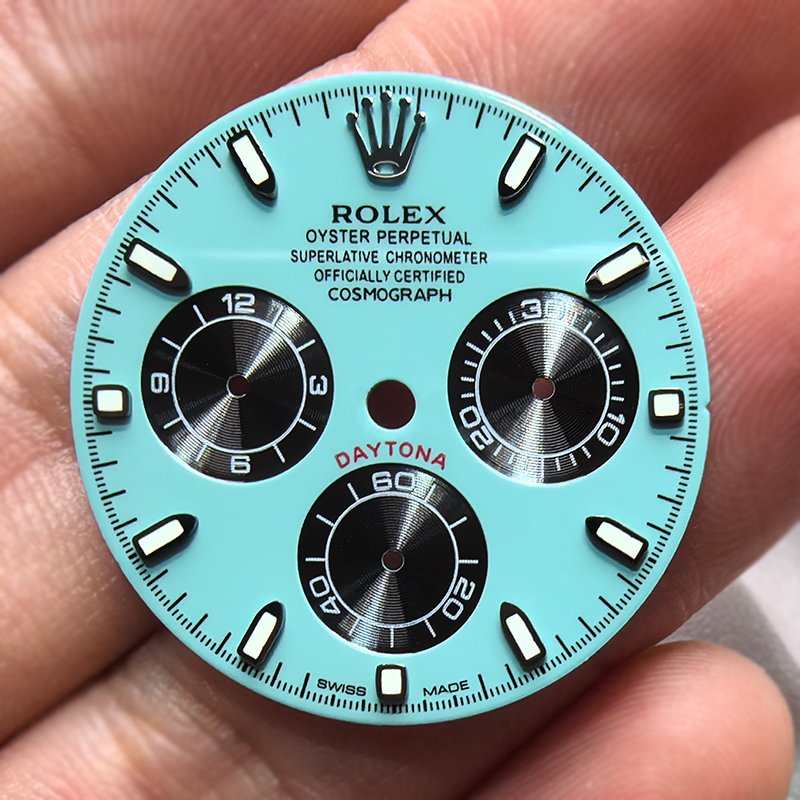 Tiffany Watch Dial For Rolex Daytona Cal. 4130 - 22-800x800