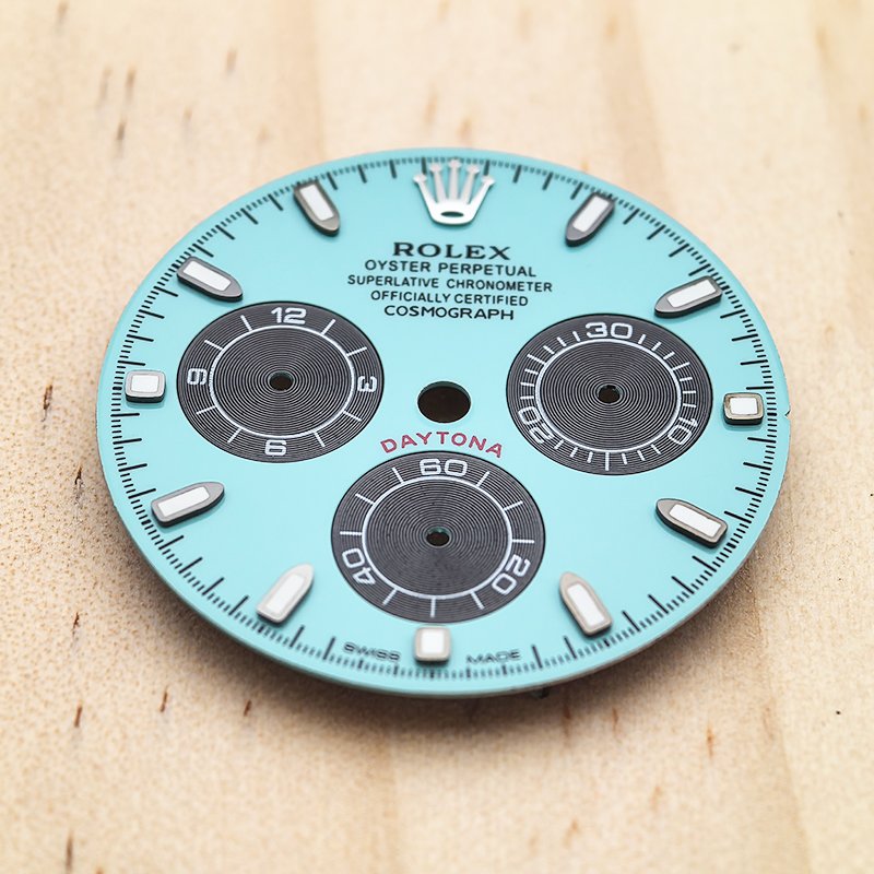 Tiffany Watch Dial For Rolex Daytona Cal. 4130 – 24-800×800