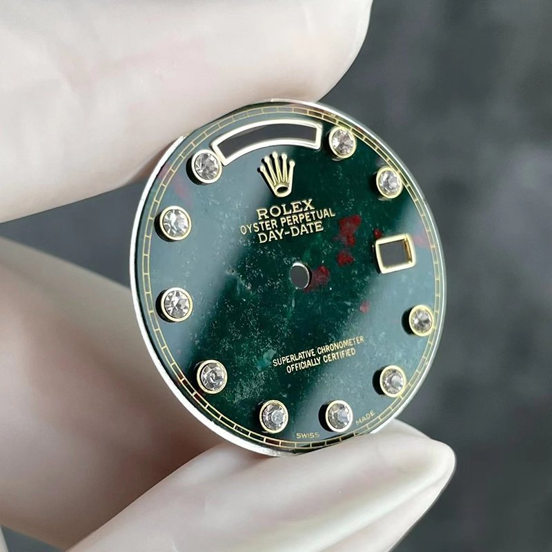 Top Quality Bloodstone Watch Dial For Rolex Day Date 118238 18238 Fit to 3155 Movement-3-800×800