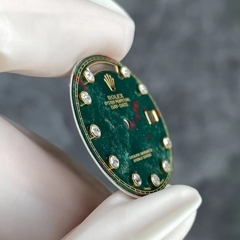 Top Quality Bloodstone Watch Dial For Rolex Day Date 118238 18238 Fit to 3155 Movement-4-800×800