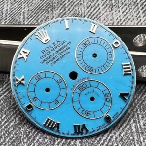 Rolex Daytona Turquoise Watch Dial For Rolex Daytona Watches Fit 4130 Movement Quality Watch Parts Replacement