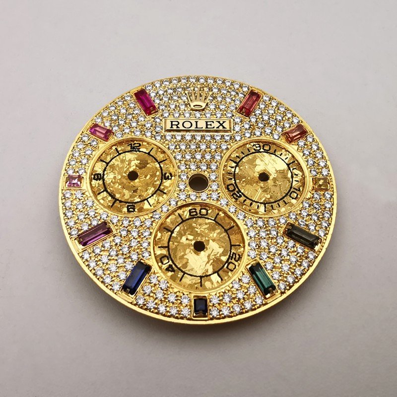 daytona rainbow watch dial-800x800