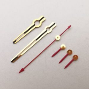 Rolex Daytona Watch Hand Set For Gold and Red Color Rolex Daytona 116519 Fit Cal. 4130 High Quality Watch Parts Replacement