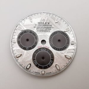 Rolex Daytona Meteorite Watch Dial For Rolex Daytona 116519LN-0038 Fit to 4130 Movement High Quality Watch Parts Replacement