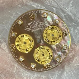 Rolex Daytona Tahiti Mother of Pearl Watch Dial for Rolex Daytona 116503-0009 Fit 4130 Movement High Quality Watch Parts Replacement