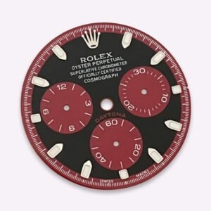 Rolex Daytona Watch Dial Red Color for Rolex Daytona Fit 4130 Movement High Quality Watch Parts Replacement