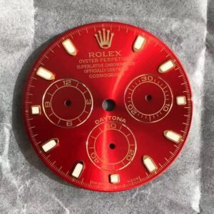Rolex Daytona Red Watch Dial for Rolex Daytona 116508-0013 Fit 4130 Movement High Quality Watch Parts Replacement