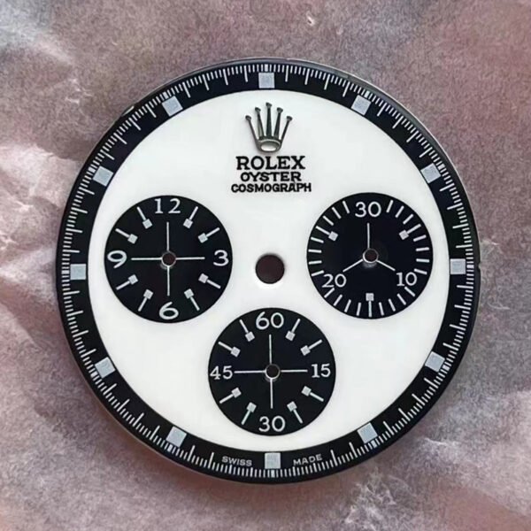 Rolex Daytona Vintage Watch Dial For Rolex Daytona Watches Fit to 4130 Movement High Quality Watch Parts Replacement