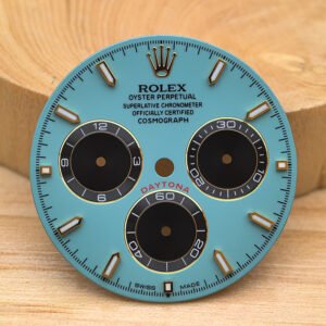 Rolex Daytona Tiffany Blue Watch Dial For Rolex Daytona M126518LN-0014 Cal. 4131 Movement High Quality Watch Parts Replacement