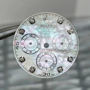 Rolex Daytona Mother Pearl Watch Dial for Rolex Daytona 116519LN-0026 fits to 4130 movement High Quality Watch Parts Replacement
